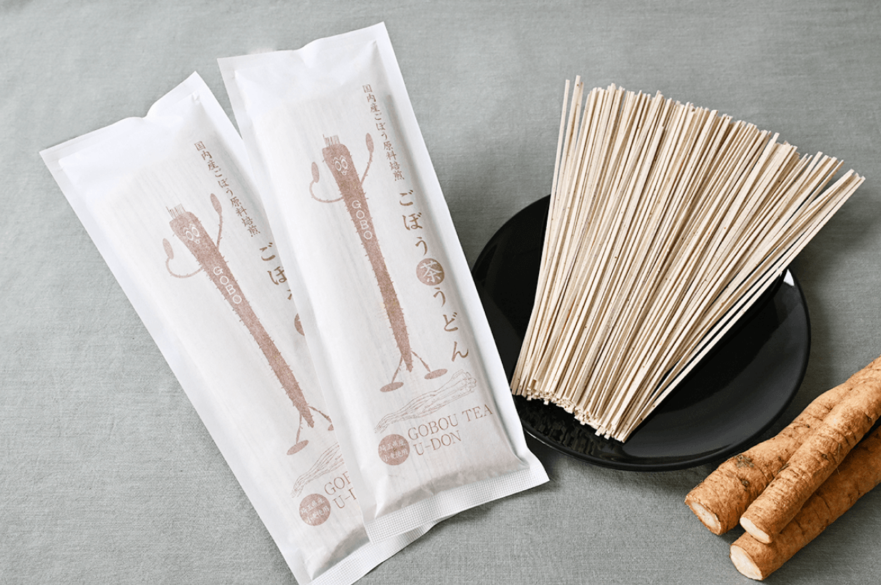 国産 ごぼう茶うどん